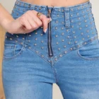 0526 10 Push up high waist spijkerbroek