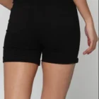 0526 74 Zwarte denim short