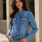 Denim jacket dames