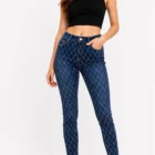 Skinny jeans donkerblauw