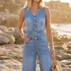 denim-capri-jumpsuit