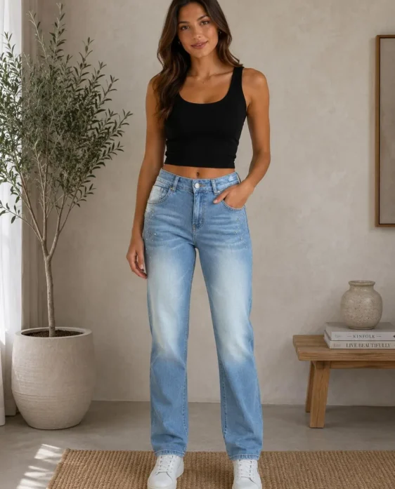 denim-lichtblauw-push-up-broek