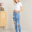 skinny-fit-high-waist-spijkerbroek